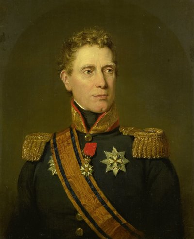 Portrait of Jonkheer Jan Willem Janssens by Jan Willem Pieneman