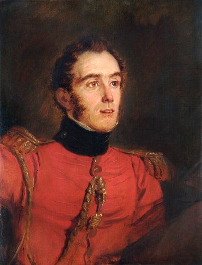 Portrait of Major-General John Freemantle, British Soldier by Jan Willem Pieneman