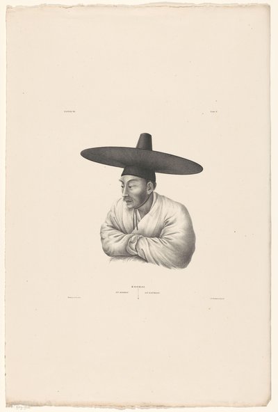 Portrait of a Korean Merchant by Jan Willem Vlaanderen