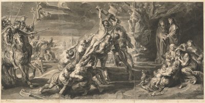 The Elevation of the Cross by Jan Witdoeck after Sir Peter Paul Rubens