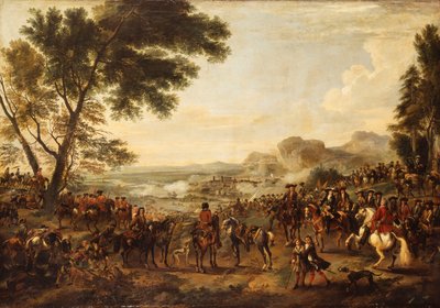 King William III and his Troops preparing for a Battle by Jan Wyck