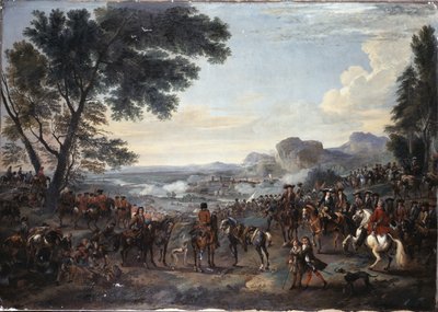 King William III and his army at the Siege of Namur by Jan Wyck