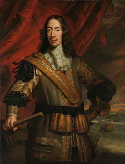 Cornelis de Witt, Burgomaster of Dordrecht and Lord Lieutenant of Putten by Jan de Baen