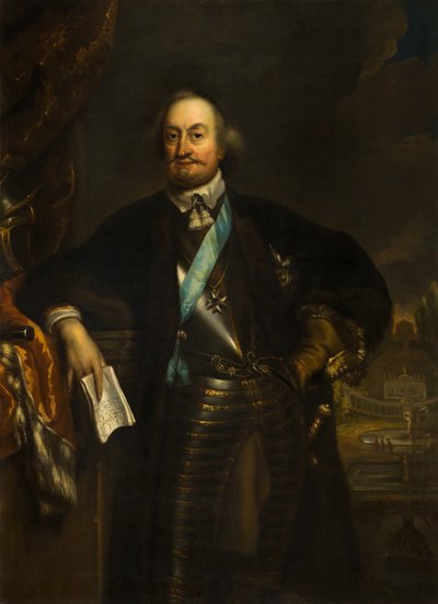 Portrait of Johan Maurits (1604-1679), Count of Nassau-Siegen, Founder of the Mauritshuis by Jan de Baen