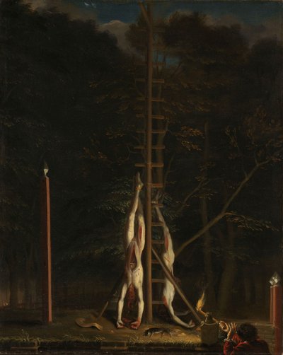 The Corpses of the De Witt Brothers by Jan de Baen