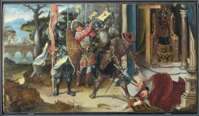 The Emperor Heraclius Decapitating the King of Persians Chosroes by Jan de Beer