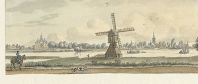 View of Tienhoven and the House Herlaar by Jan de Beijer