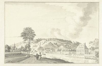 Castle Daff, Along the Meuse, Above Namur by Jan de Beijer