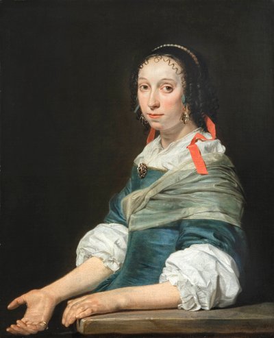 Portrait of a Young Woman by Jan de Bray