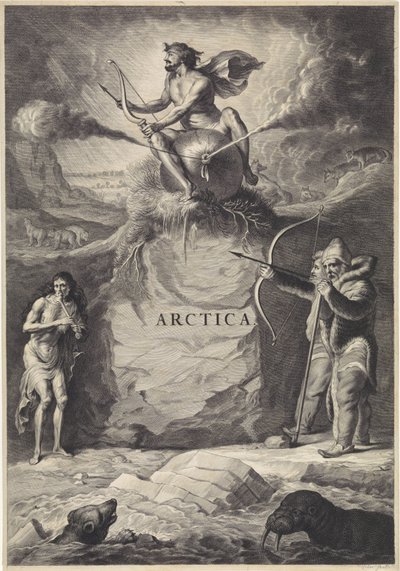 Arctic Landscape by Jan de Visscher (rejected attribution)