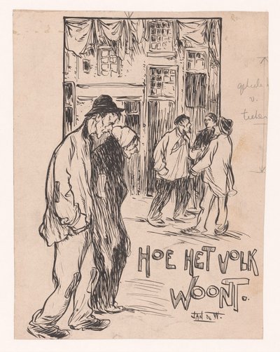 How the People Live by Jan de Waardt (signed by artist)