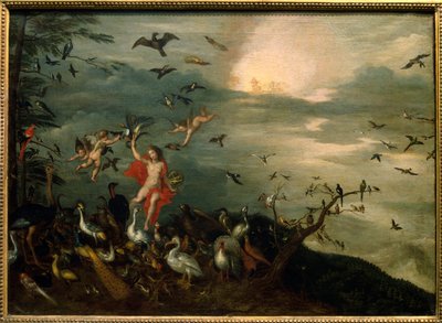 Air. Allegory of Natural Elements by Jan the Elder Brueghel
