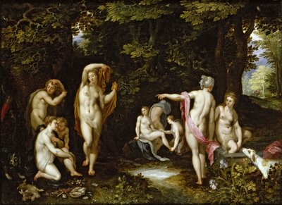 Diana and Actaeon by Jan the Elder Brueghel