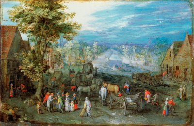 Landscape, late 16th or early 17th century by Jan the Elder Brueghel