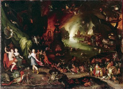 Orpheus in the Underworld by Jan the Elder Brueghel