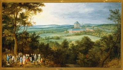 The Archdukes Go Hunting by Jan the Elder Brueghel