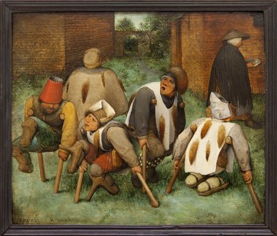 The Beggars by Jan the Elder Brueghel