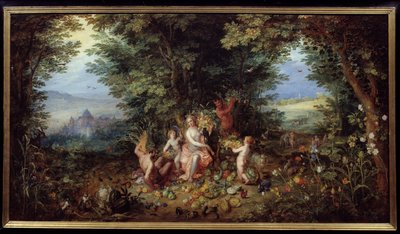 The four elements: The Earth by Jan the Elder Brueghel