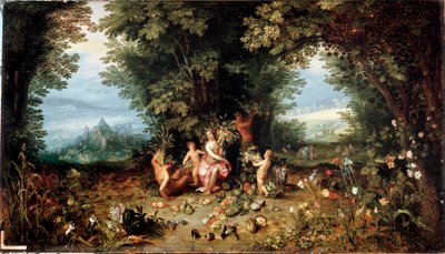 The four elements: The Earth by Jan the Elder Brueghel