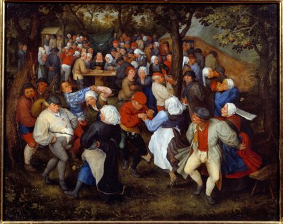 The Rose Party or the Wedding Dance by Jan the Elder Brueghel