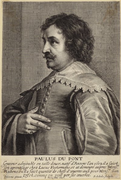 Portrait of Paulus Du Pont by Jan the Elder Lievens