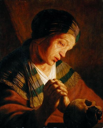St. Mary Magdalene at Prayer by Jan the Elder attr. to Lievens