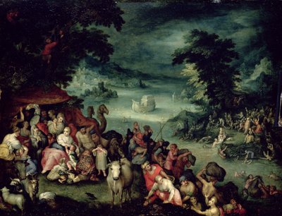 The Great Flood by Jan the Elder copy Brueghel