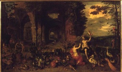 Allegory of Air and Fire by Jan the Younger Brueghel