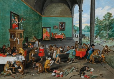 Allegory of Tulip Mania by Jan the Younger Brueghel
