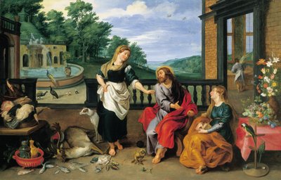 Christ in the House of Martha and Mary by Jan Brueghel the Younger