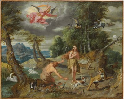 The Expulsion from Paradise, from The Story of Adam and Eve by Jan Brueghel the Younger
