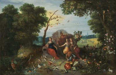  by Jan the Younger & Francken or Franck Ambrosius II (c.1590-1632) Brueghel