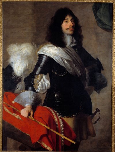 Portrait of the Grandson of Pierre Corneille in Uniform as Captain of the Horse-Legers by Jan van Ryn
