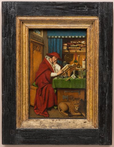 St. Jerome in His Study by Jan van (attr. to) Eyck