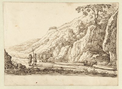 Landscape with Shepherds and Cows by Jan van Almeloveen