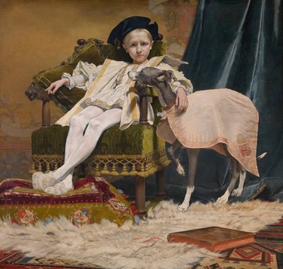 The Emperor Charles V as a Child by Jan van Beers