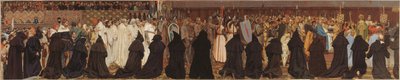 The Funeral of Charles the Good, in Bruges, on April 22, 1127 by Jan van Beers
