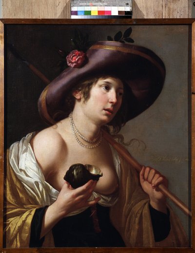 Portrait of Granida by Jan van Bijlert or Bylert