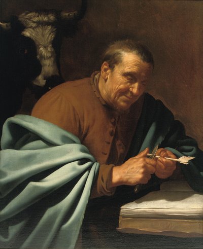 St. Luke the Evangelist by Jan van Bijlert or Bylert