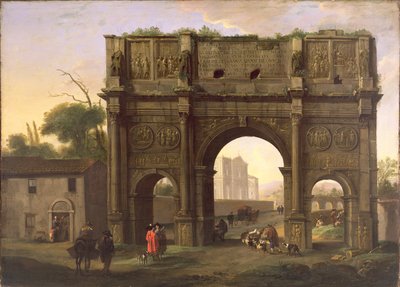 The Arch of Constantine, Rome, c.1640
