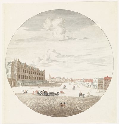 View of the City Palace of Berlin from the Square Side by Jan van Call (I) (possibly)