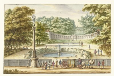 Amphitheater in Kleve, Seen to the South by Jan van Call (I)