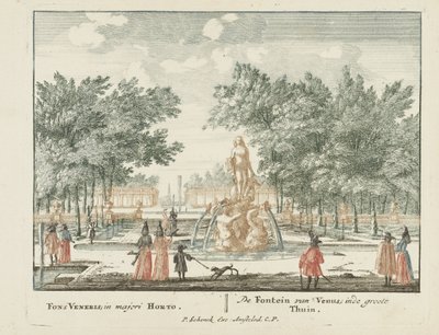The Venus Fountain in the Great Garden of Palace Het Loo
Selected Views of the Widely Renowned Loo and Other Princely Houses (series title)
Admirandorum Quadruplex Spectaculum (series title) by Jan van Call (I)