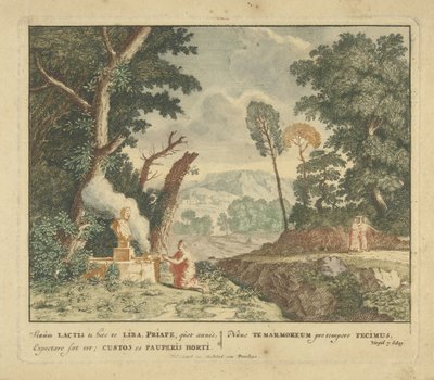 A Woman Making an Offering to Priapus by Jan van Call (I)