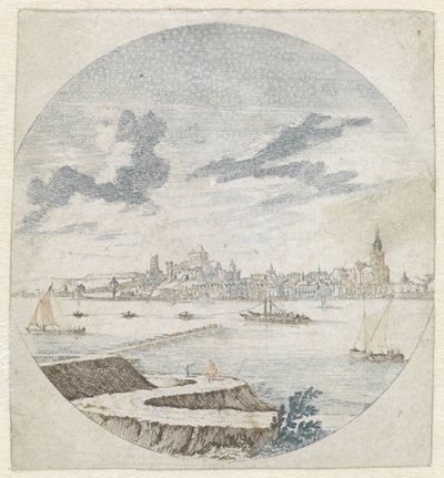 View of Nijmegen from the North by Jan van Call (I)