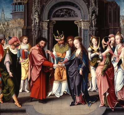 The Marriage of the Virgin by Jan van Dornicke
