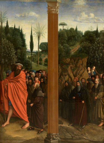 Holy Hermits and Holy Pilgrims by Jan van Eyck