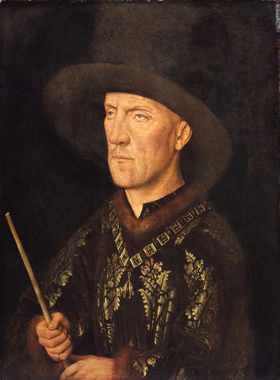 Portrait of Baudouin de Lannoy, ca 1435 by Jan van Eyck