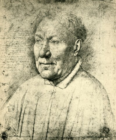 Portrait of Cardinal Niccolò Albergati by Jan van Eyck