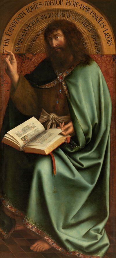 Saint John the Baptist by Jan van Eyck